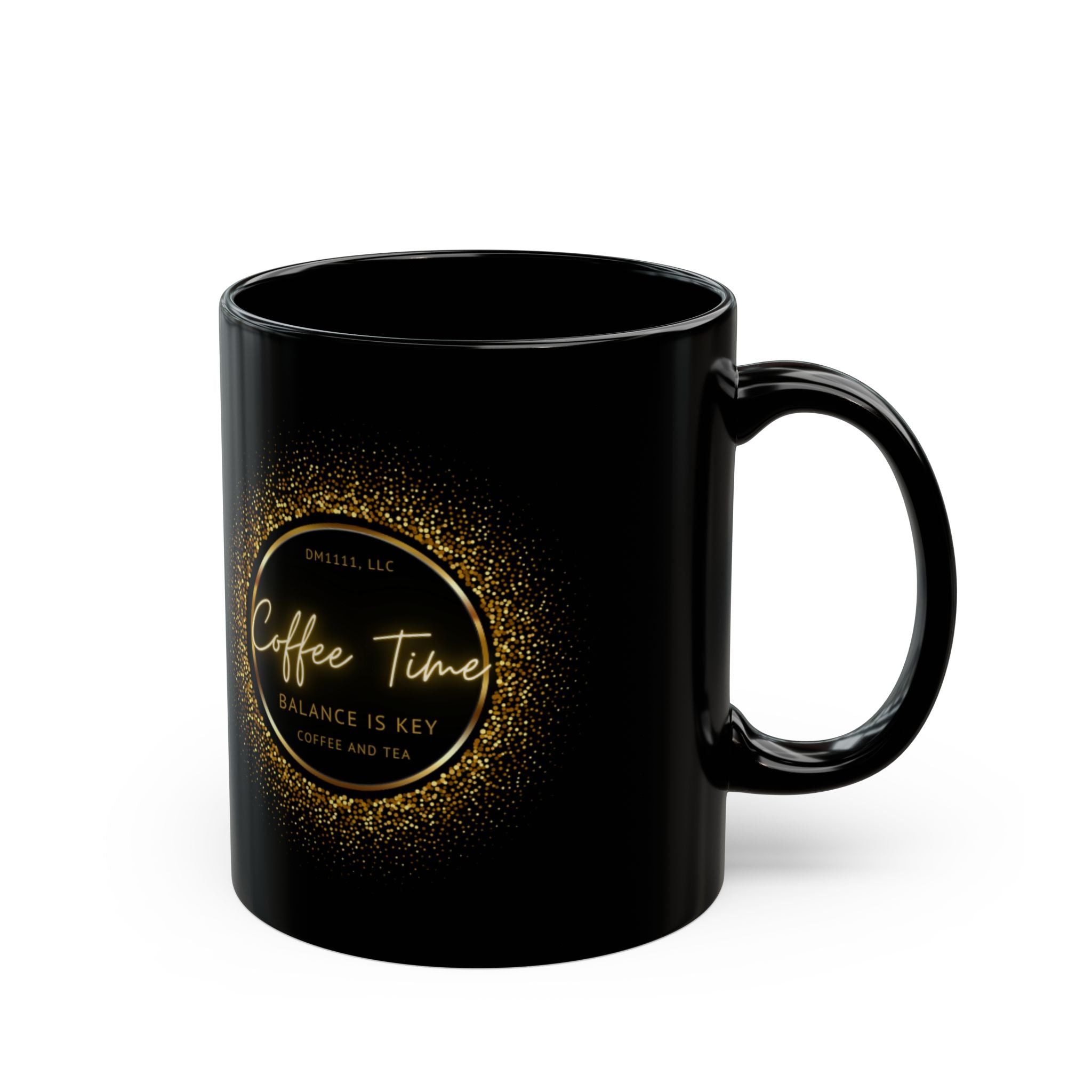 Coffee Time DM1111 Black Mug (11oz, 15oz)