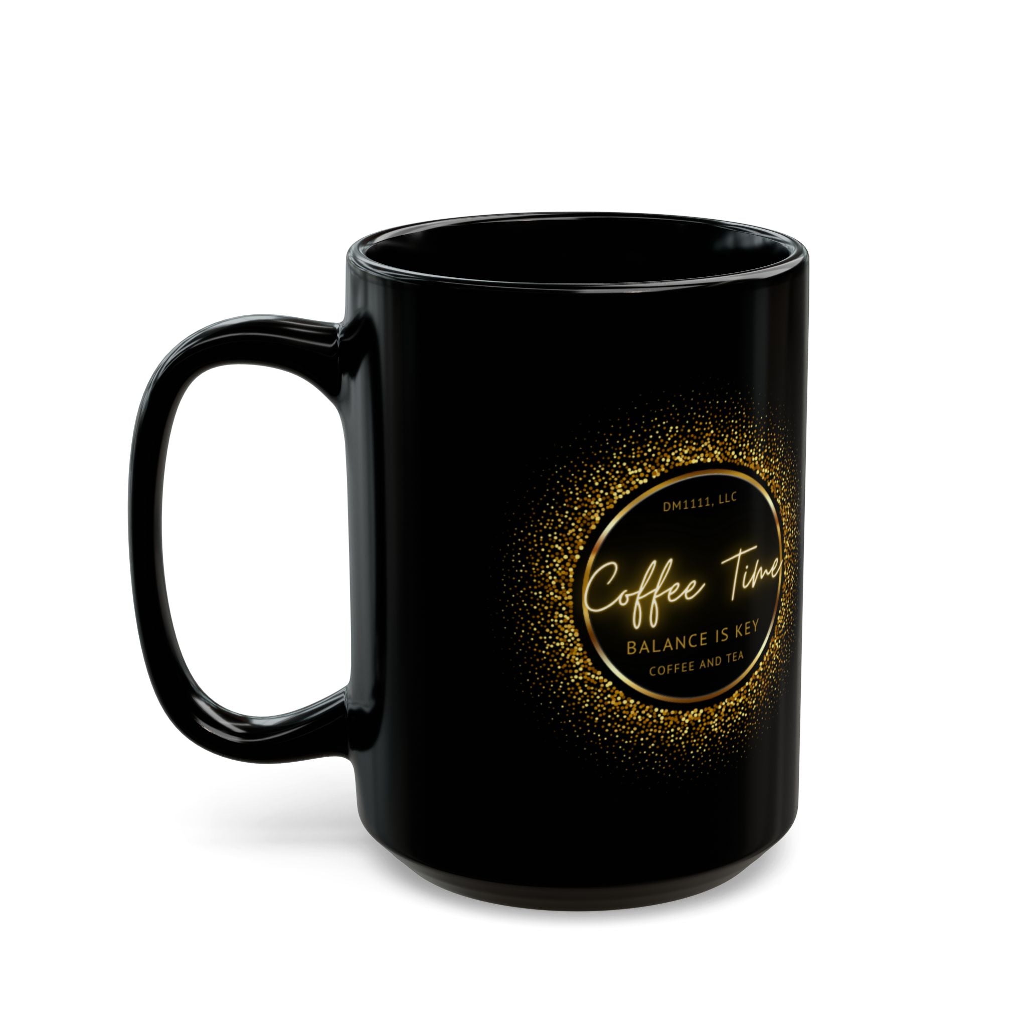 Coffee Time DM1111 Black Mug (11oz, 15oz)