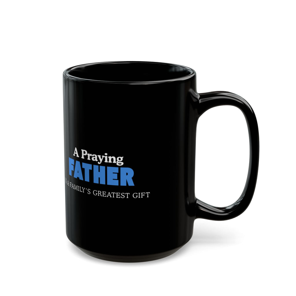 "Praying Father" BIK Black Mug (11oz, 15oz)