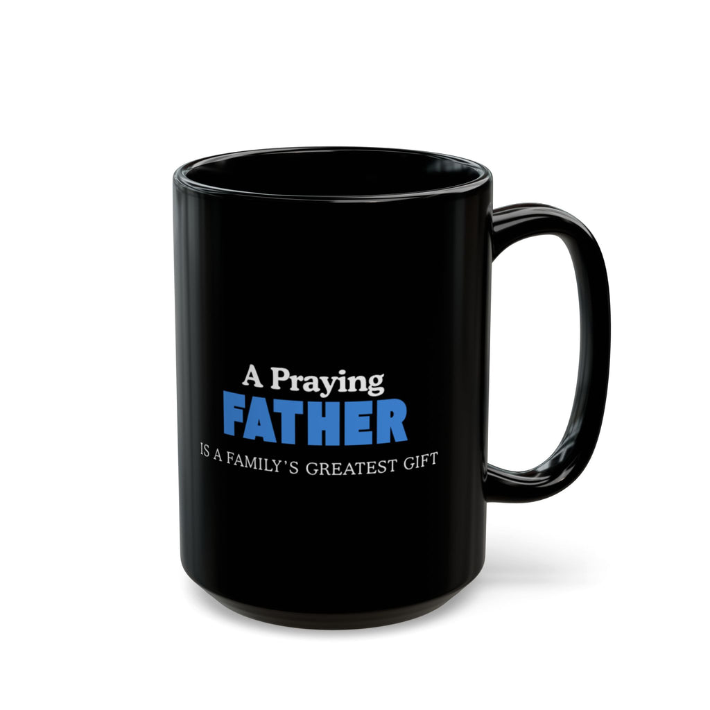 "Praying Father" BIK Black Mug (11oz, 15oz)